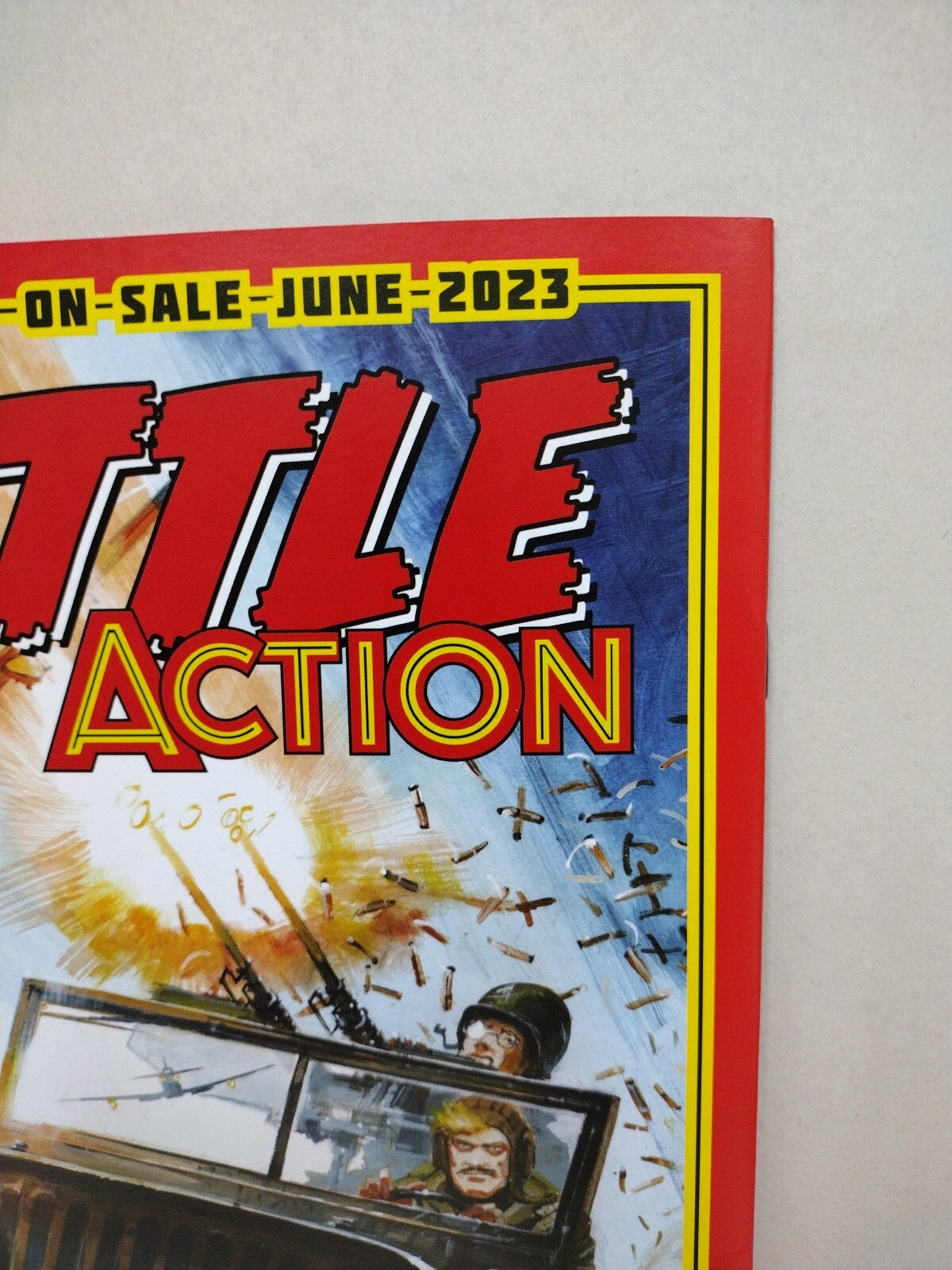 Battle Action #1 (2023) Rebellion Comic PX Variant Cover Garth Ennis John Wagner