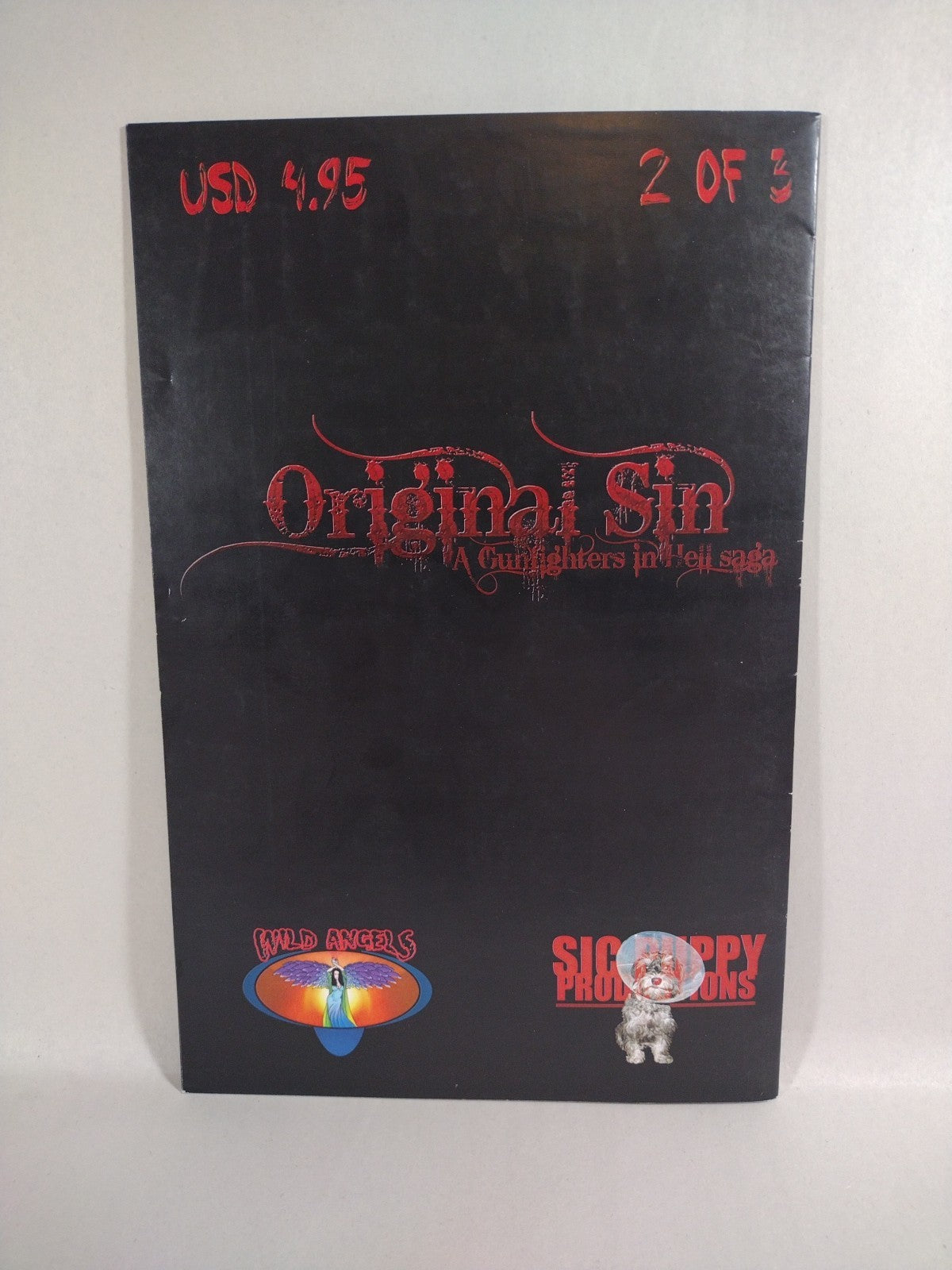Original Sin (2012) Complete Wild Angels Comic Set #1 2 3 Signed Joe Tim Vigil