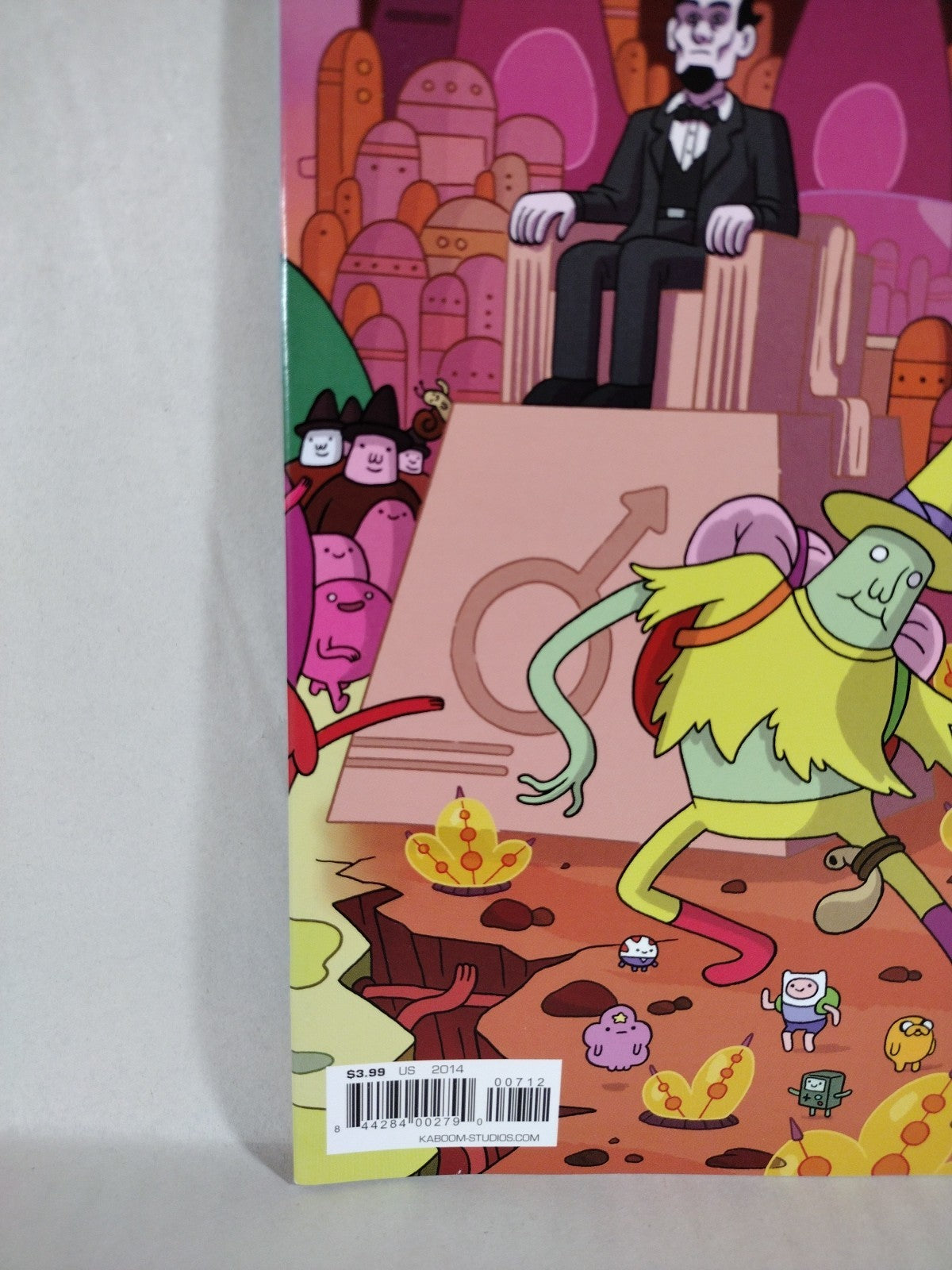 Adventure Time #7 (2014) Boom Comic Chris Houghton 2nd Print Variant Cover NM