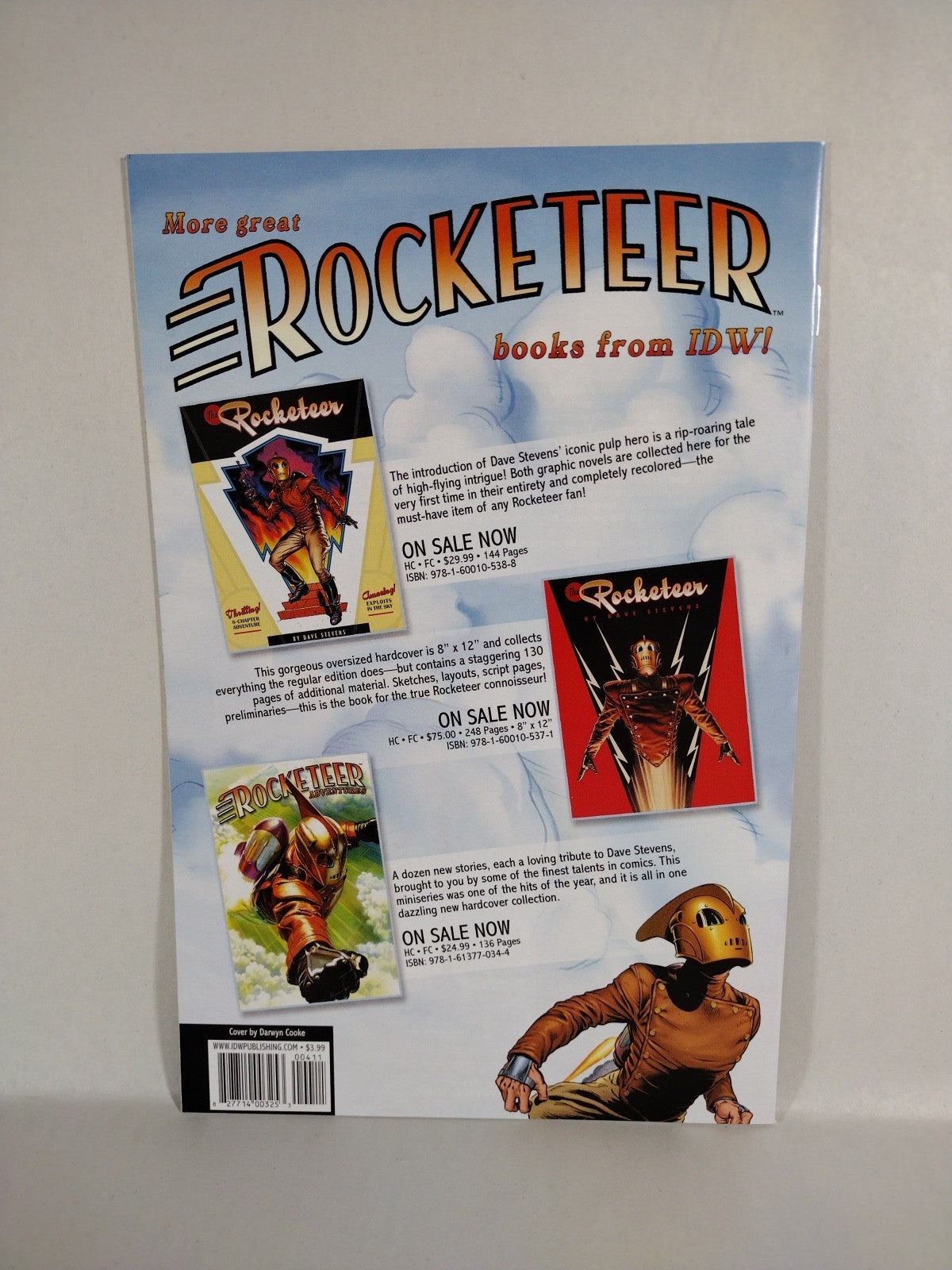 ROCKETEER ADVENTURES (2011) Complete IDW Comic Set #1-4 + ADVENTURES 2 #2-4 NM