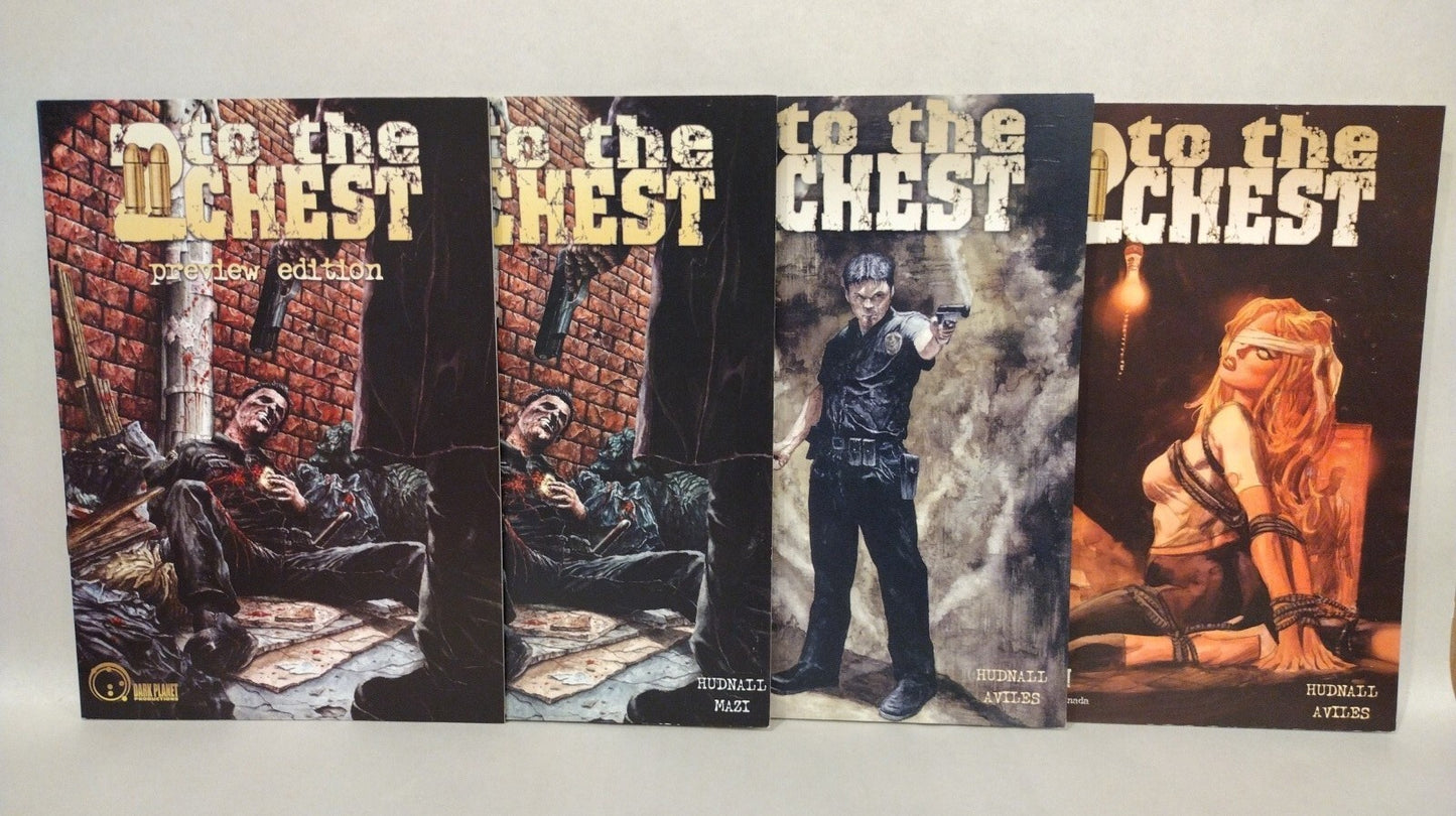 2 To The Chest (2004) Dark Planet Complete Comic Set 1 2 3 Preview James Hudnall