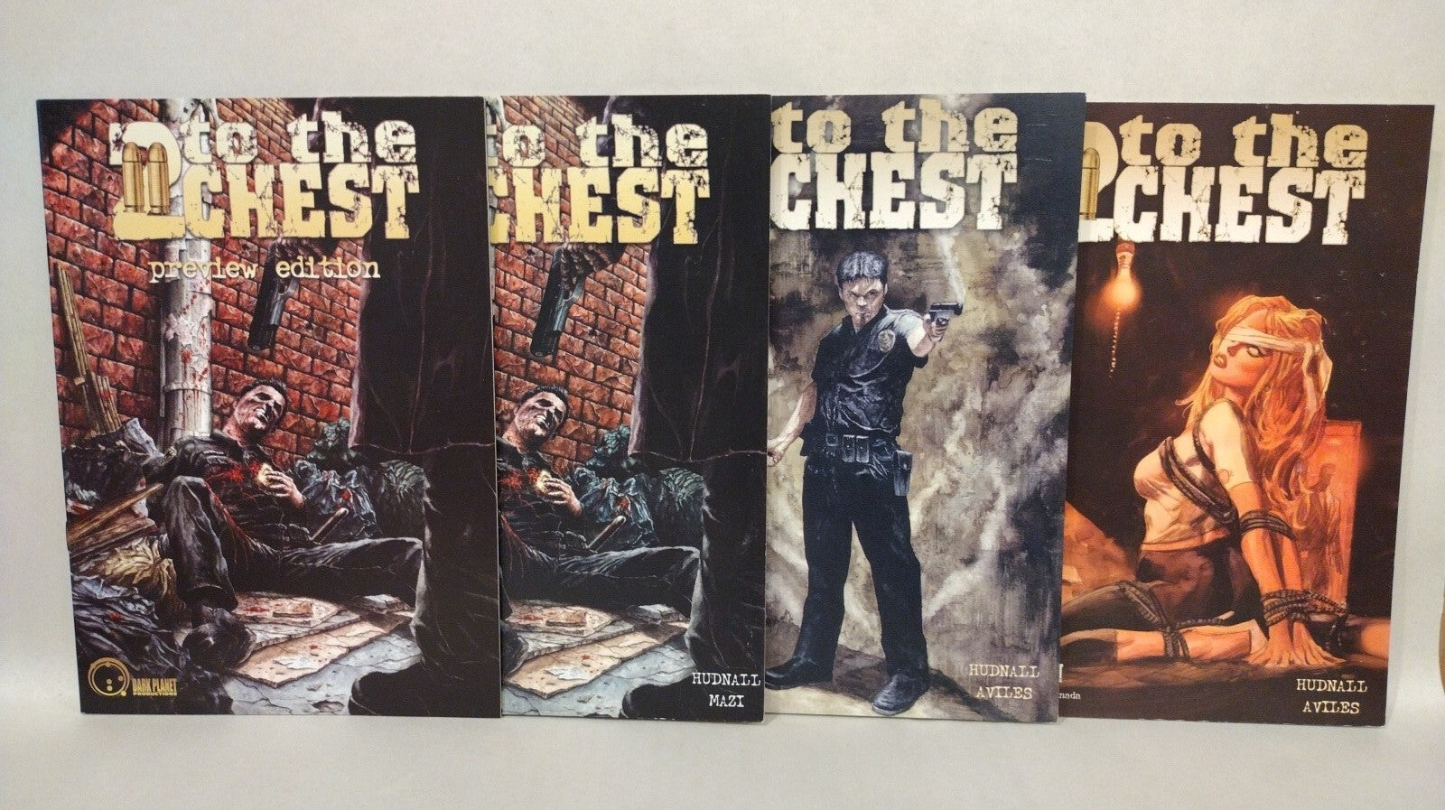 2 To The Chest (2004) Dark Planet Complete Comic Set 1 2 3 Preview James Hudnall