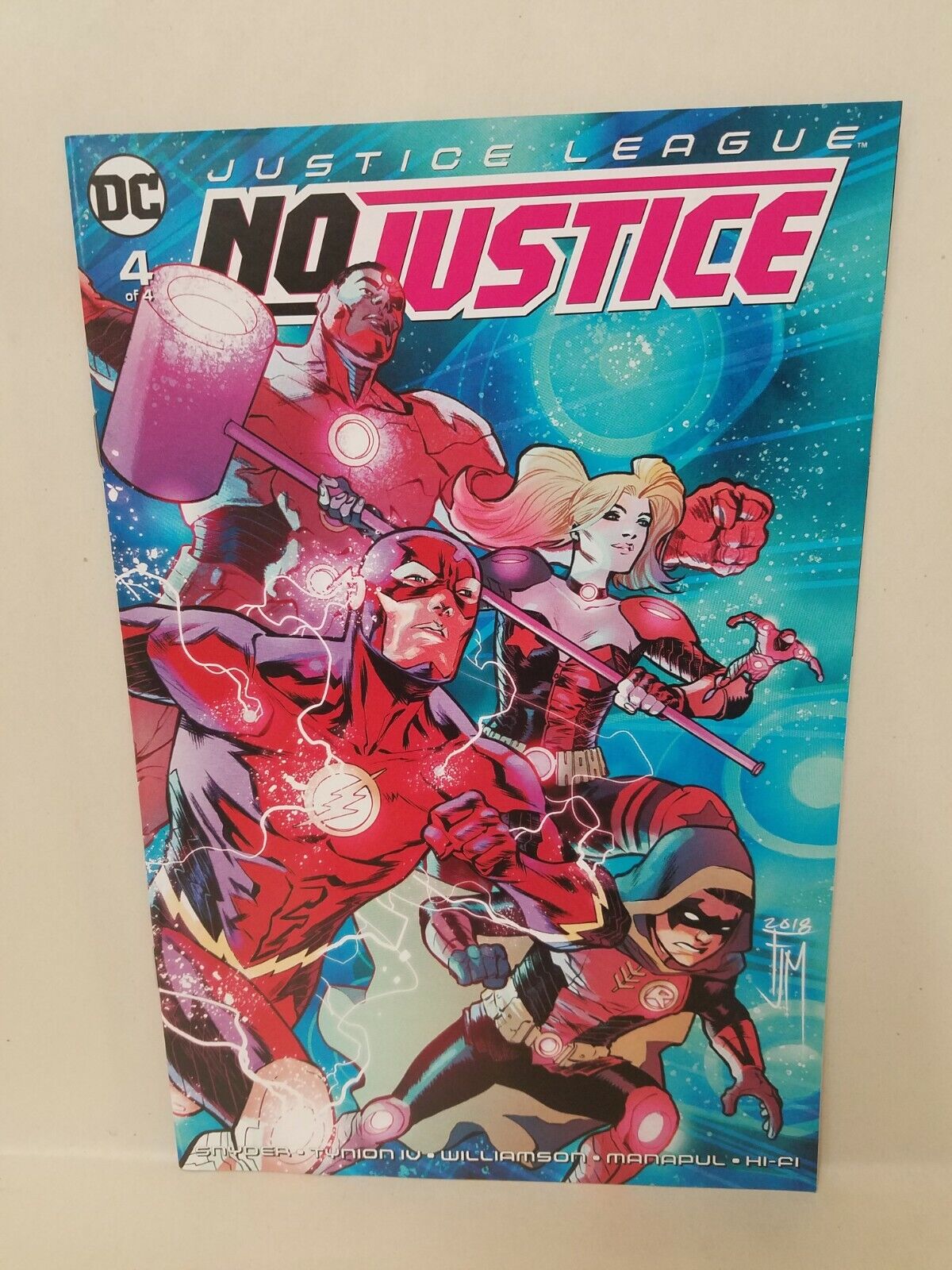 Justice League No Justice (2018) 1 2 3 4 DC Comic Complete Run/Set James Tynion