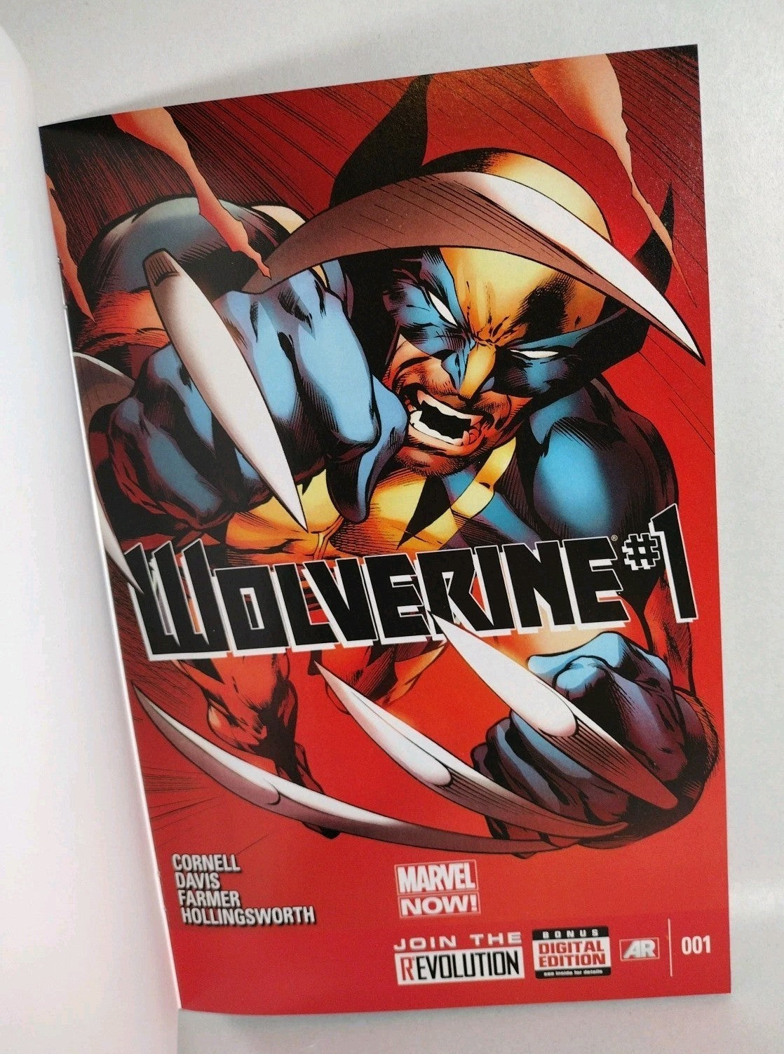 Wolverine #1 (2013) Marvel Comic Blank Sketch Variant Cover NM
