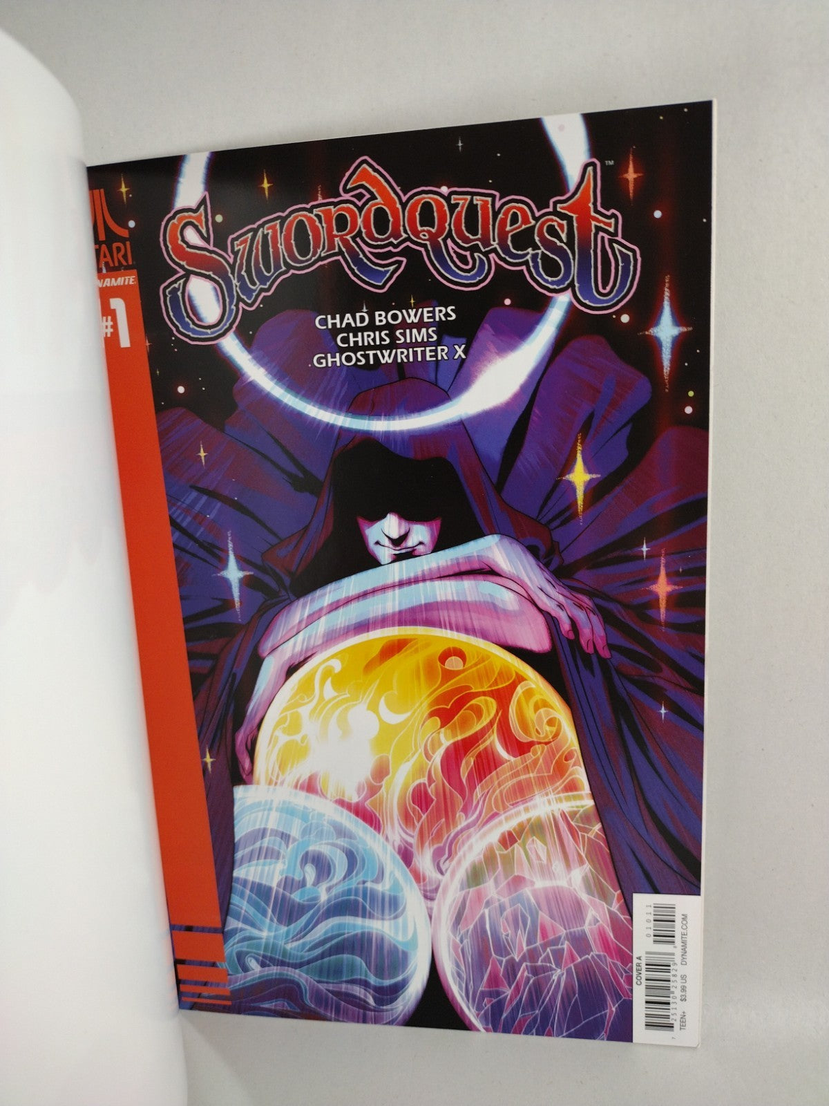 Sword Quest #1 (2017) Atari 2600 Dynamite Blank Sketch Cover Variant Comic NM