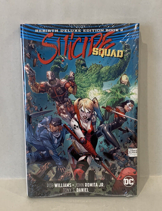 Suicide Squad Rebirth Deluxe Edition Book 2 Hardcover DC Comics 2018 New Sealed