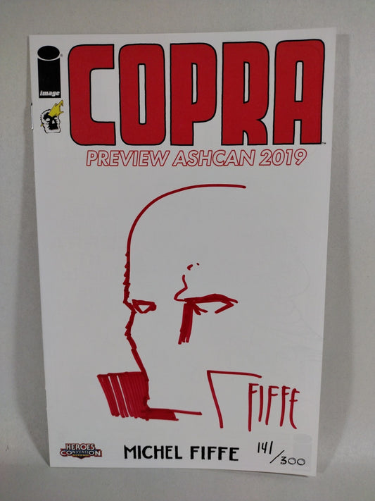 Copra Preview Ashcan (2019) Heroes Con Exclusive Signed Michel Fiffe W Sketch