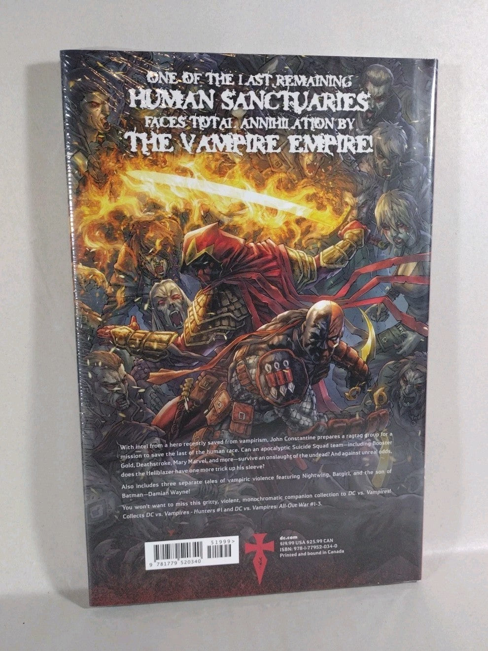 DC vs. Vampires: All-Out War Part 1 (2023) DC Comic Hardcover New Sealed 