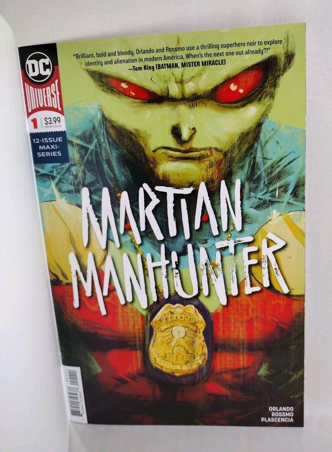 MARTIAN MANHUNTER #1 (2019) DC Blank Sketch Variant Cover Comic NM