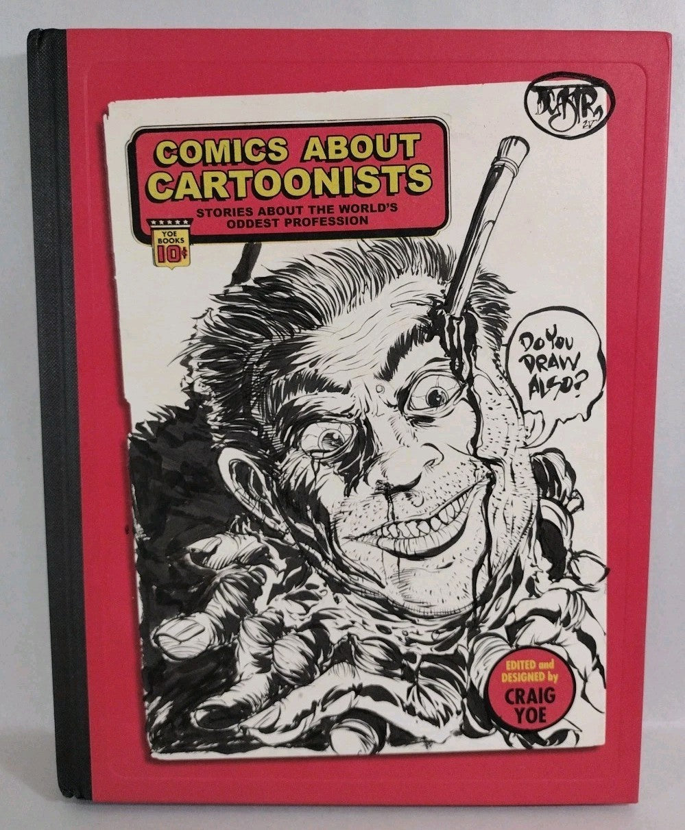 Comics About Cartoonists 2012 IDW HC Sketch Cover Variant W Original DCastr Art