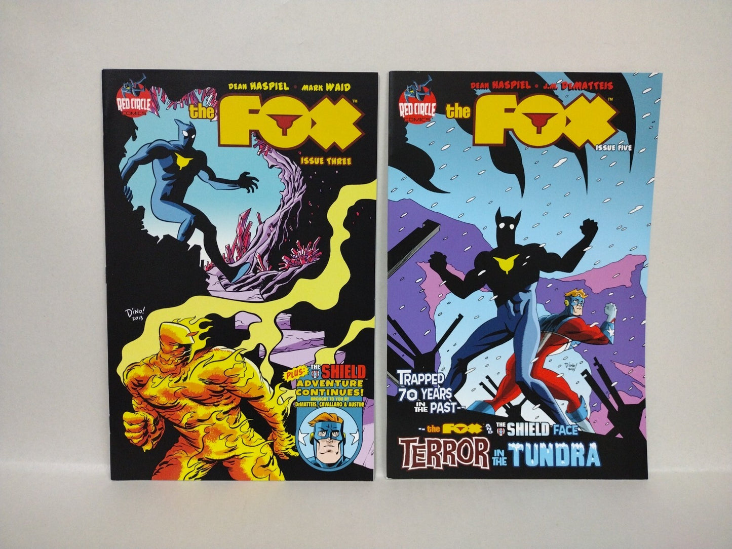 The Fox (2013) Archie Red Circle 13 Comic Lot Set 1 2 3 5 Variant Collection