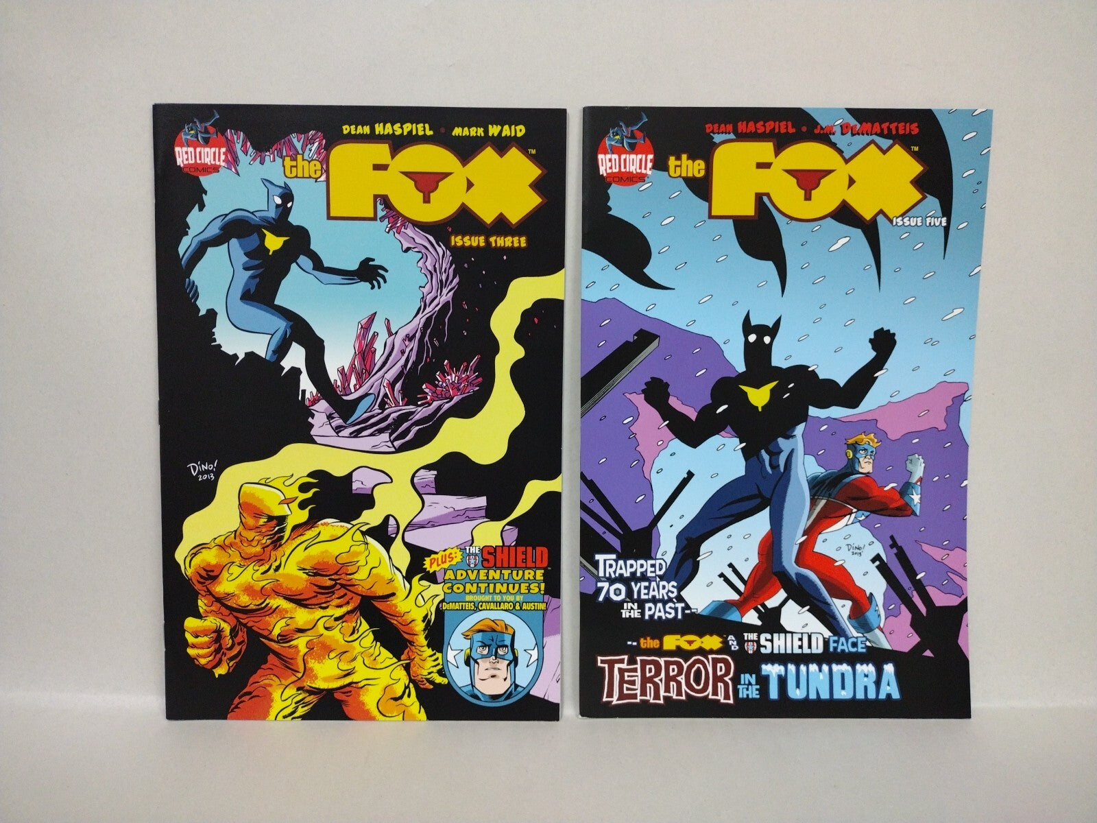 The Fox (2013) Archie Red Circle 13 Comic Lot Set 1 2 3 5 Variant Collection