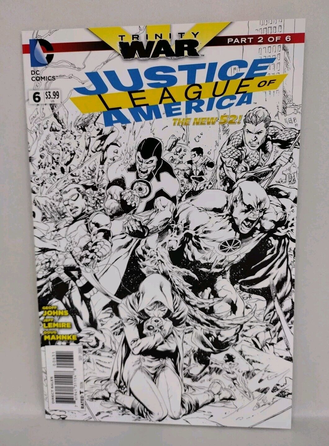 Justice League America Dark (2013) DC Comic 6 22 Connecting 1:100 Variant Set NM