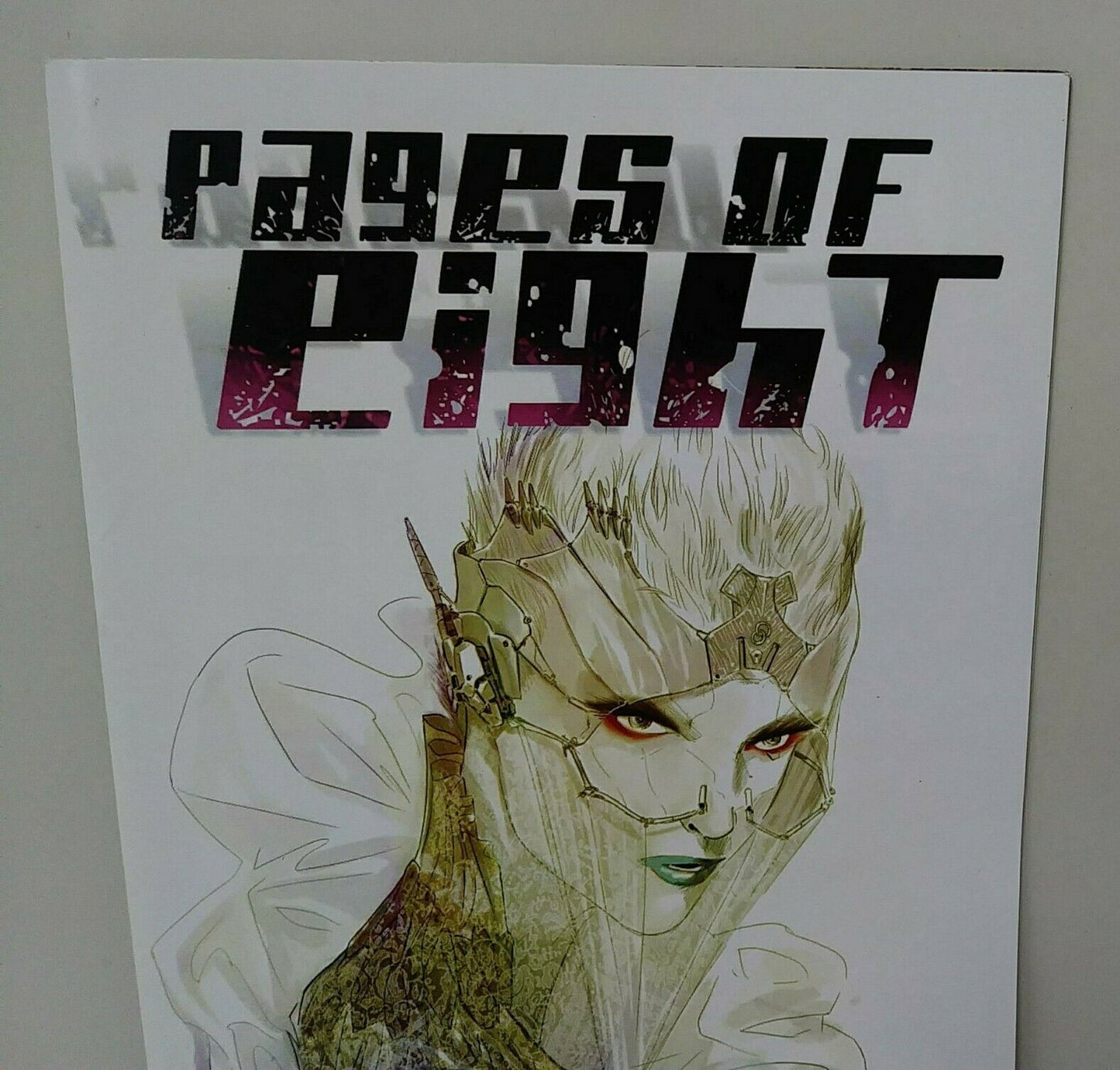 Pages Of Eight (2019) One Shot Comic Jesse Mesa Toves Rare Dragon Fantasy