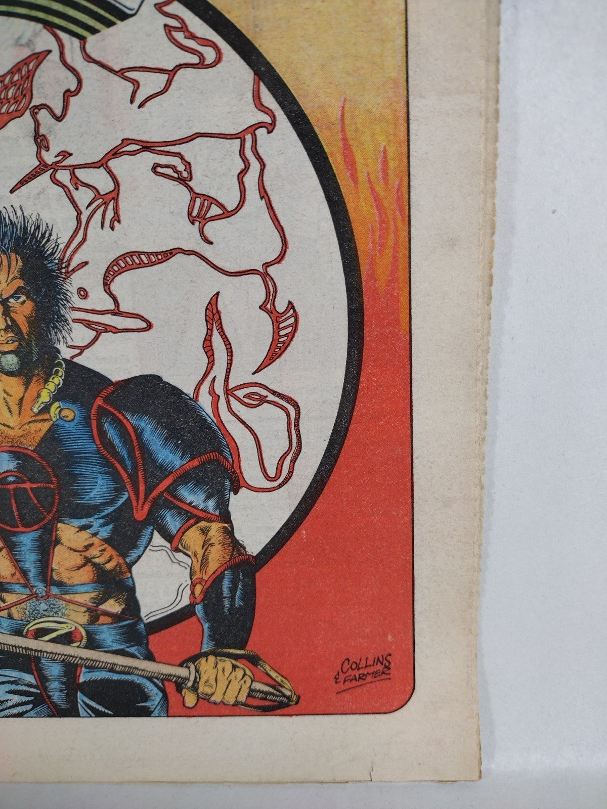 2000ad (1986) Prog 493 Judge Dredd Slaine Strontium Dog Uk Newsprint Comic