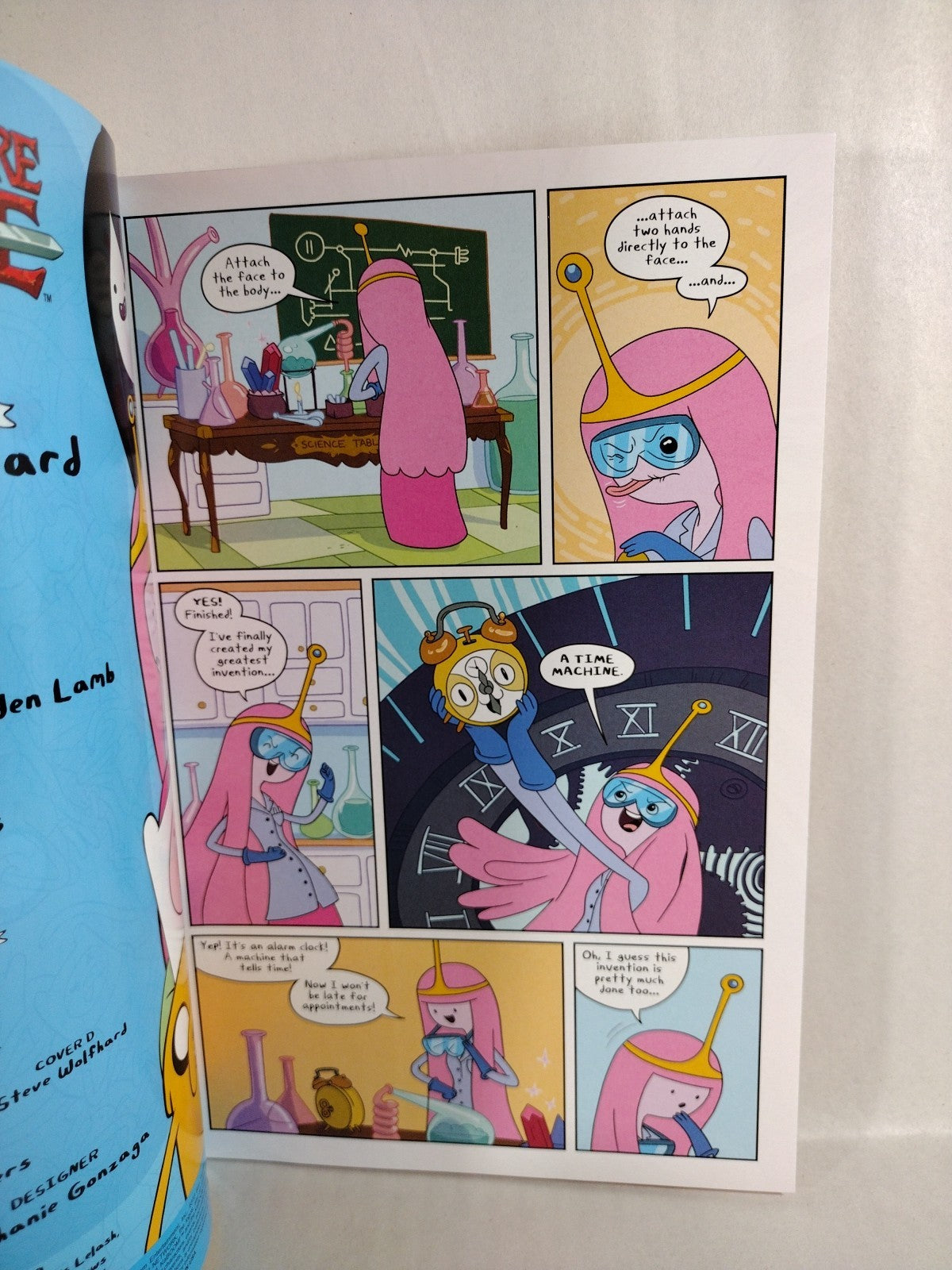 Adventure Time #6 (2012) Boom Comic Steve Wolfhard Virgin Variant Cover D VF