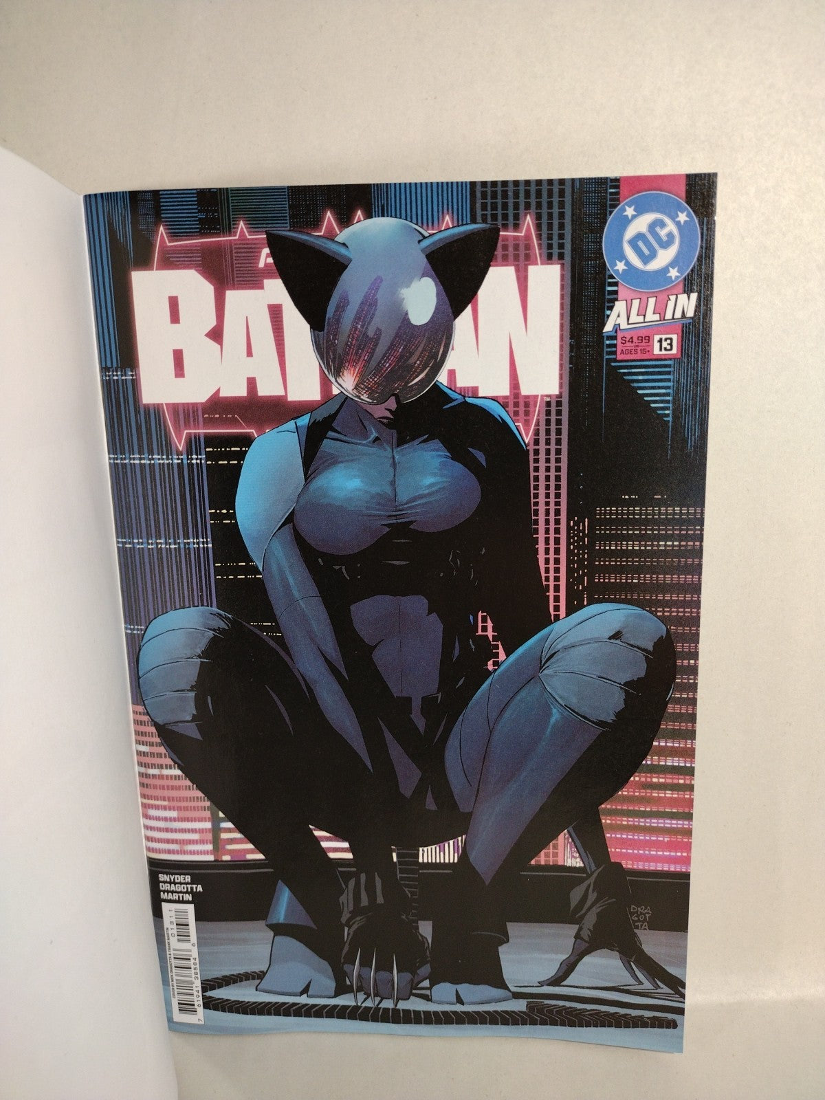 Absolute Batman 13 (2025) DC Comic Sketch Variant Cvr W Original Dave Castr Art