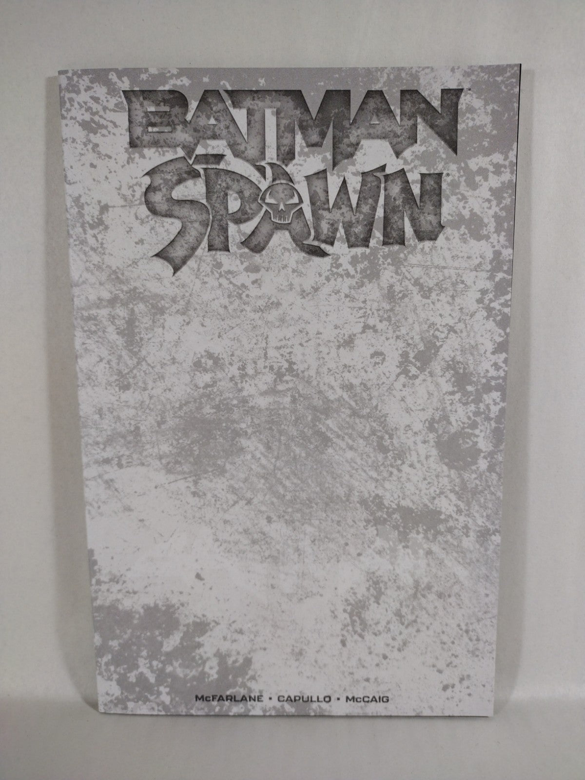 Batman Spawn #1 (2023) DC Image Blank Sketch Variant Cover Mcfarlane Capullo NM