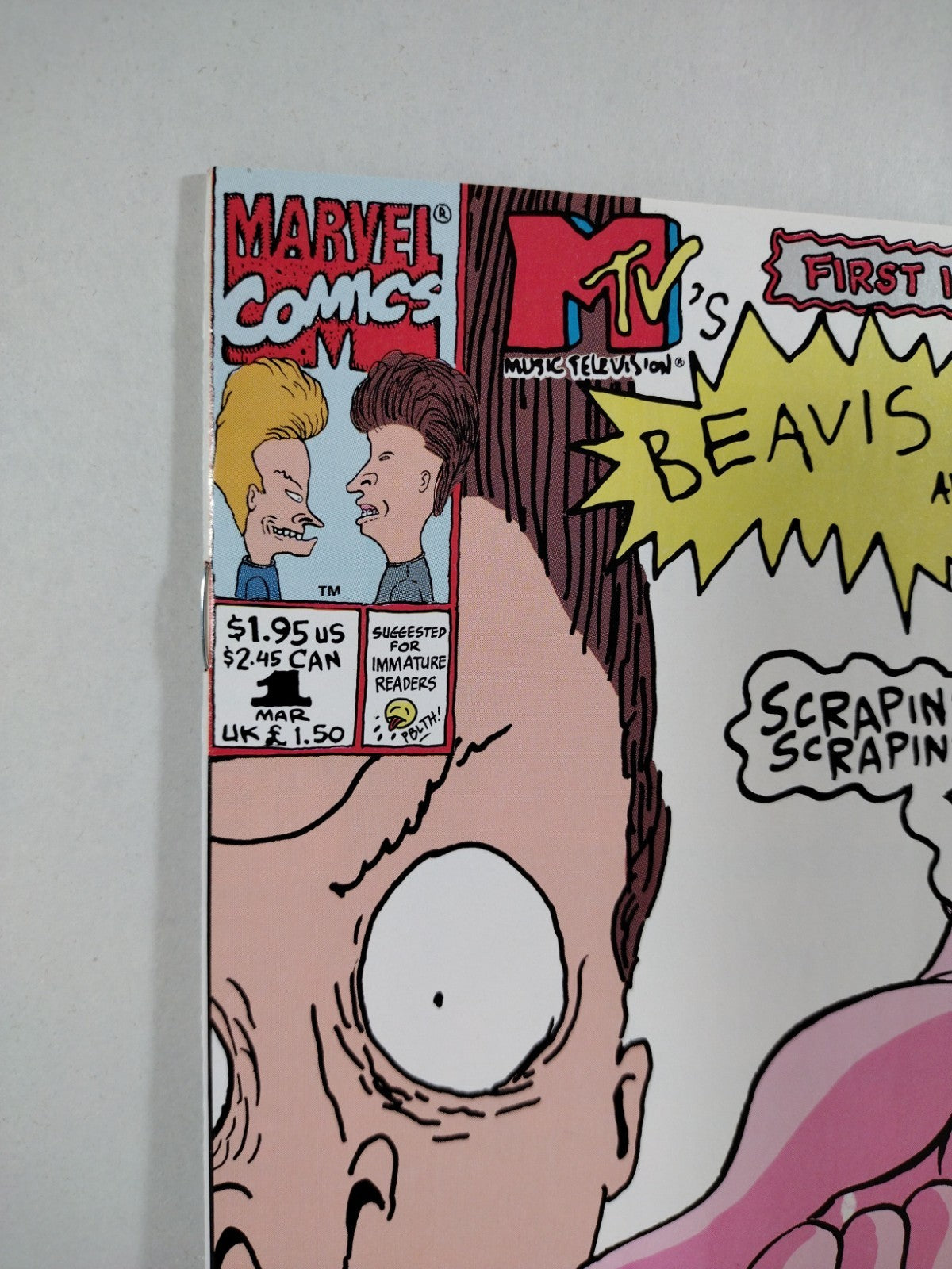 Beavis And Butt-Head #1 (1993) Marvel MTV 1st Comic Appearance NM