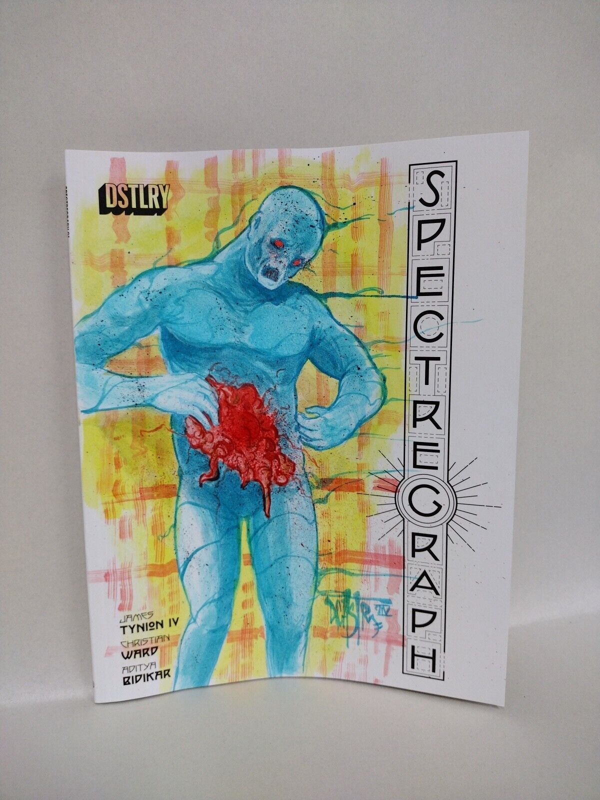 Spectregraph #1 (2024) Dstlry Comic Magazine Sketch Cover Variant W Original Art