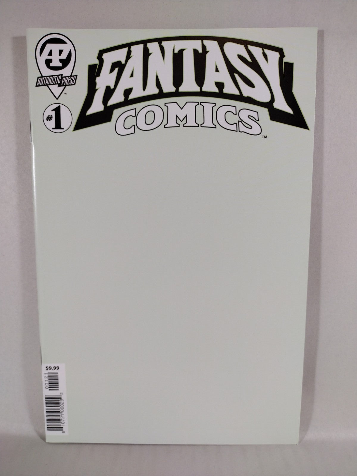 Fantasy Comics #1 (2023) Antarctic Press Blank Sketch Variant Gloss Cover Comic
