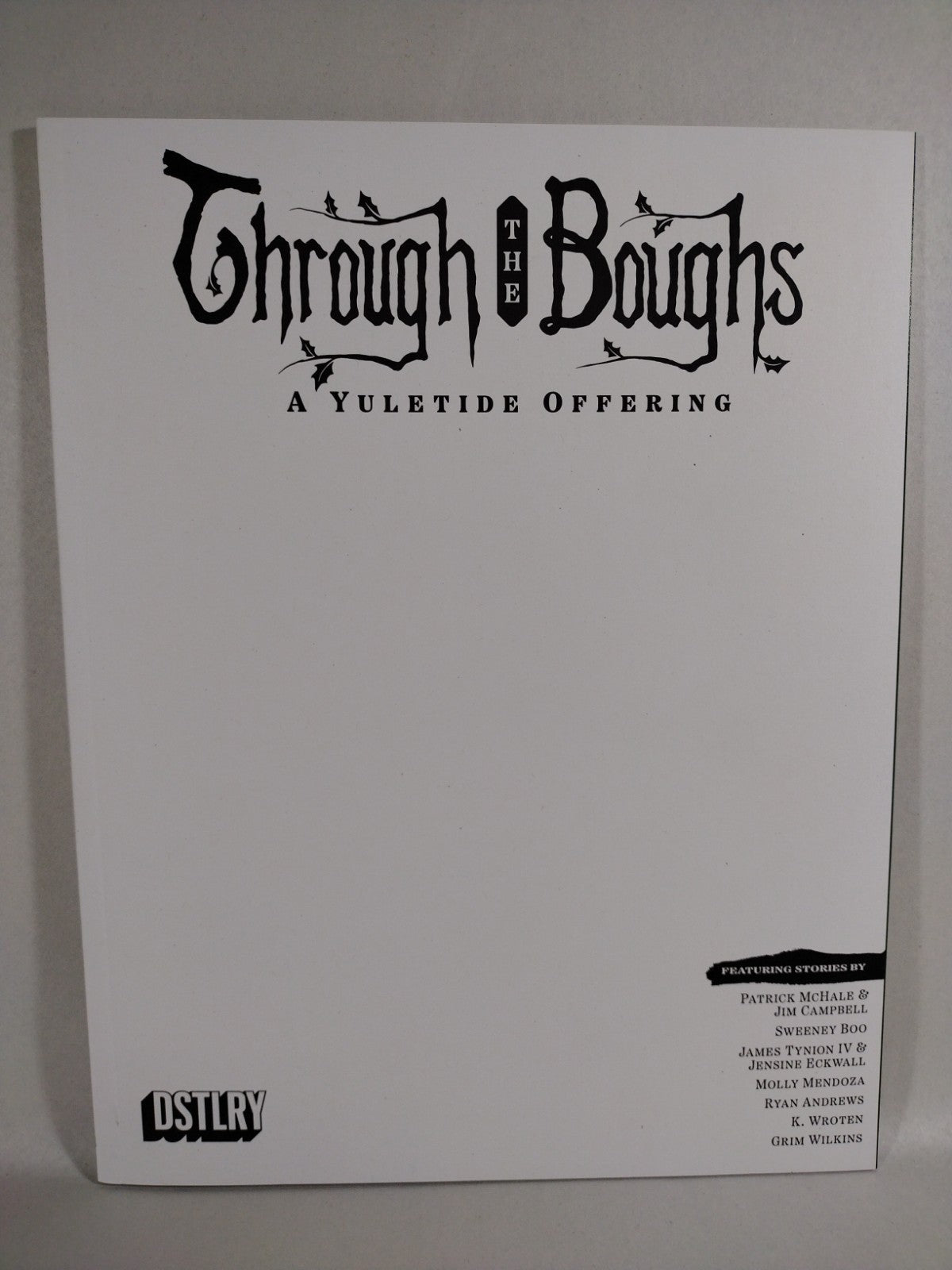 Through The Boughs #1 (2024) DSTLRY Blank Sketch Variant Cover New NM