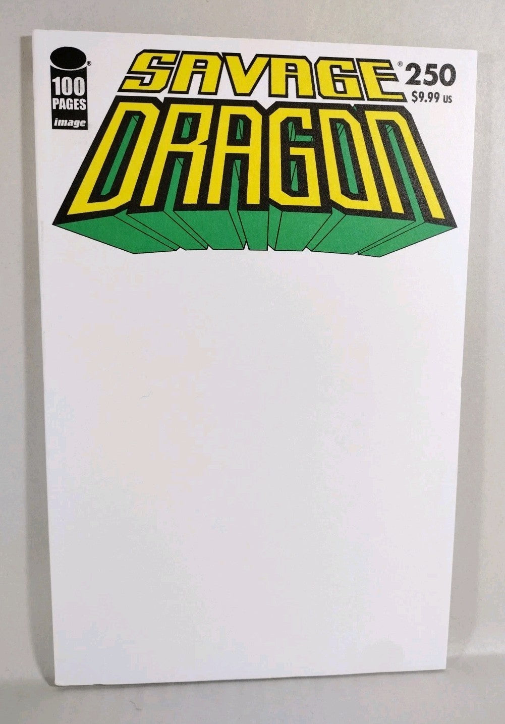 Savage Dragon #250 (2020) Image Comic Blank Sketch Variant Cover New VF-NM