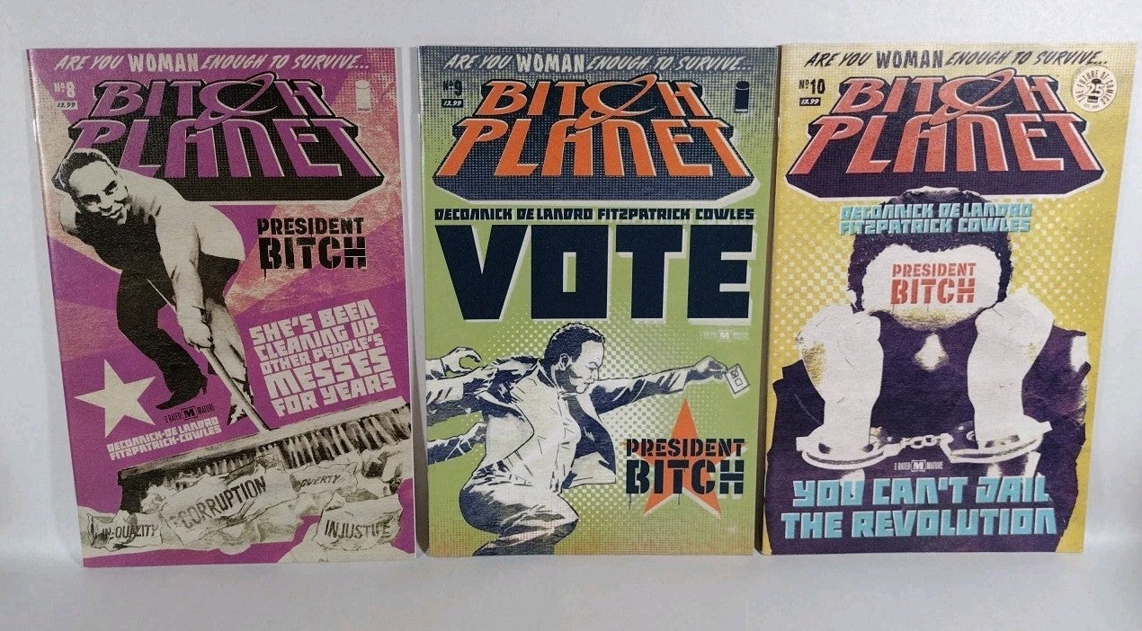 Bitch Planet (2014) Image Comic Lot Set #1-4 7-10 Vol 2 1 2 4 5