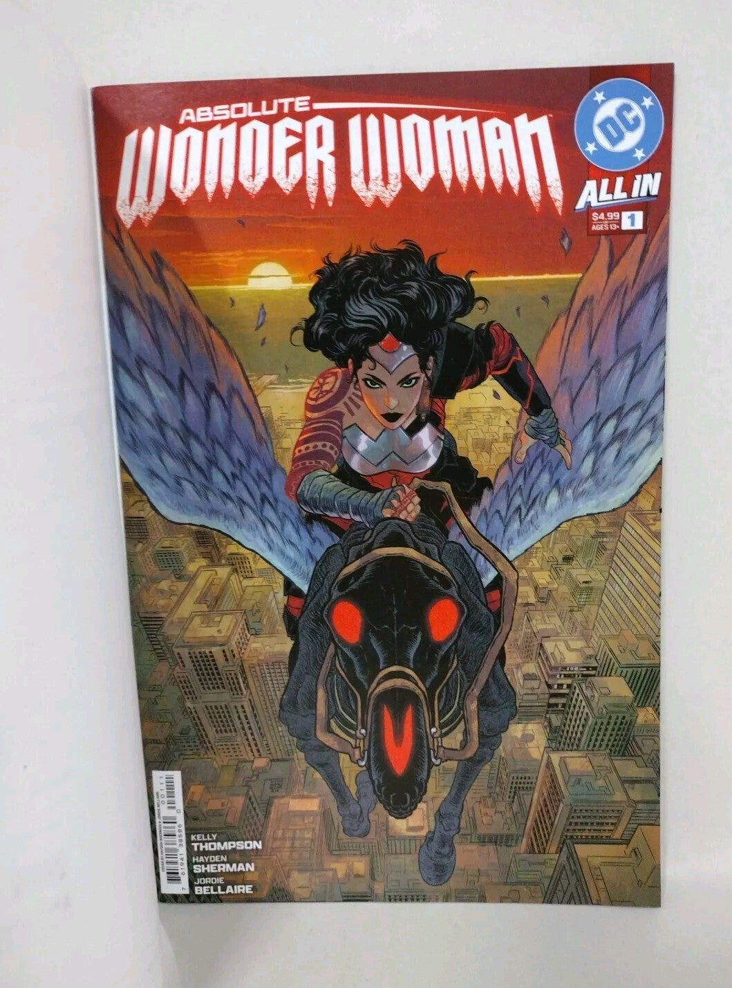 Absolute Wonder Woman 1 (2024) DC Comic Sketch Variant Cvr W Original DCastr Art