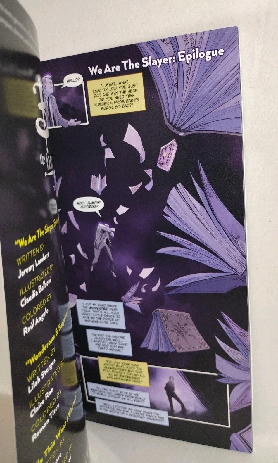 Buffy The Vampire Slayer 25th Anniversary #1 Book Sketch Cover W Original Art