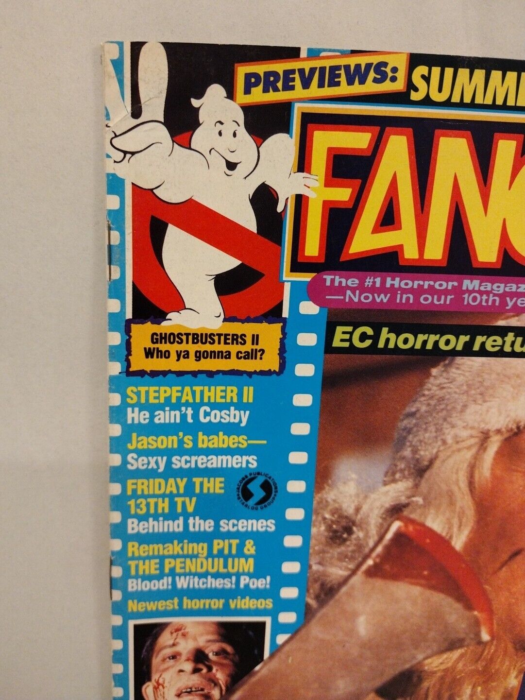 Fangoria Magazine #84 (1989) Borrower Tales From The Crypt Women Of Friday 13th