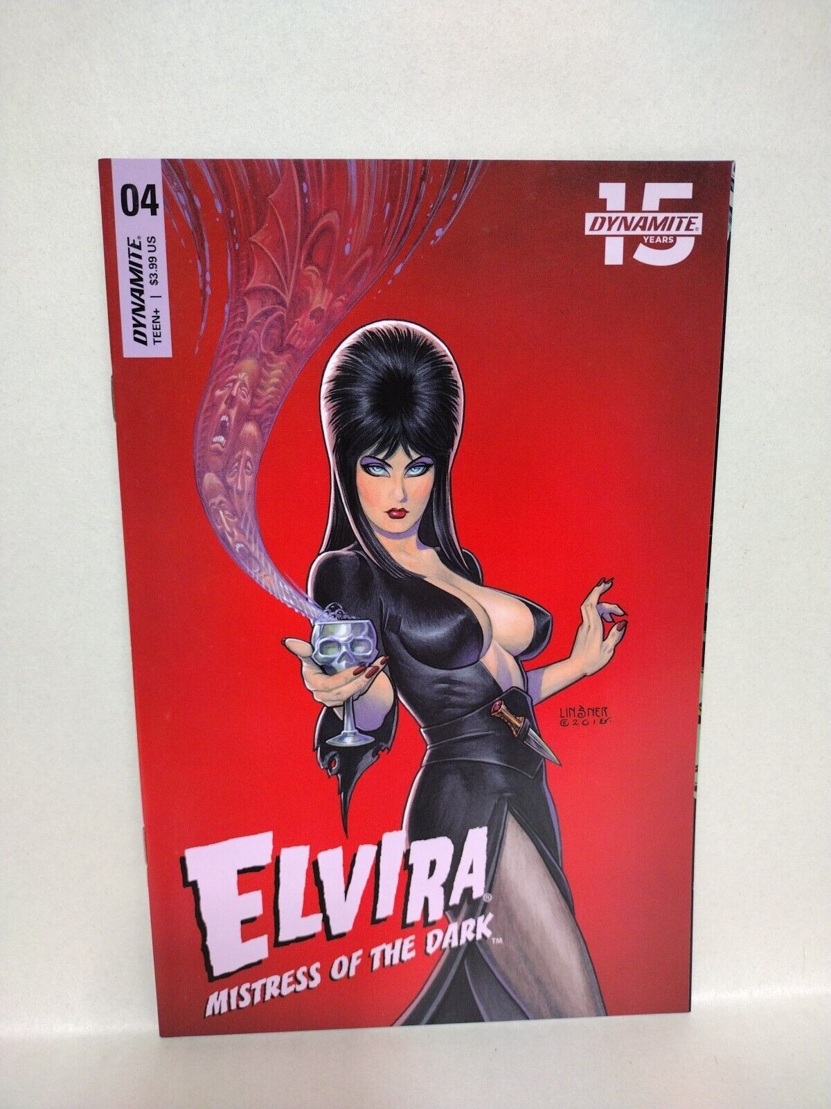 Elvira Mistress Of The Dark (2018) Dynamite Comic Lot Set #1 2 4 Linsner Covers