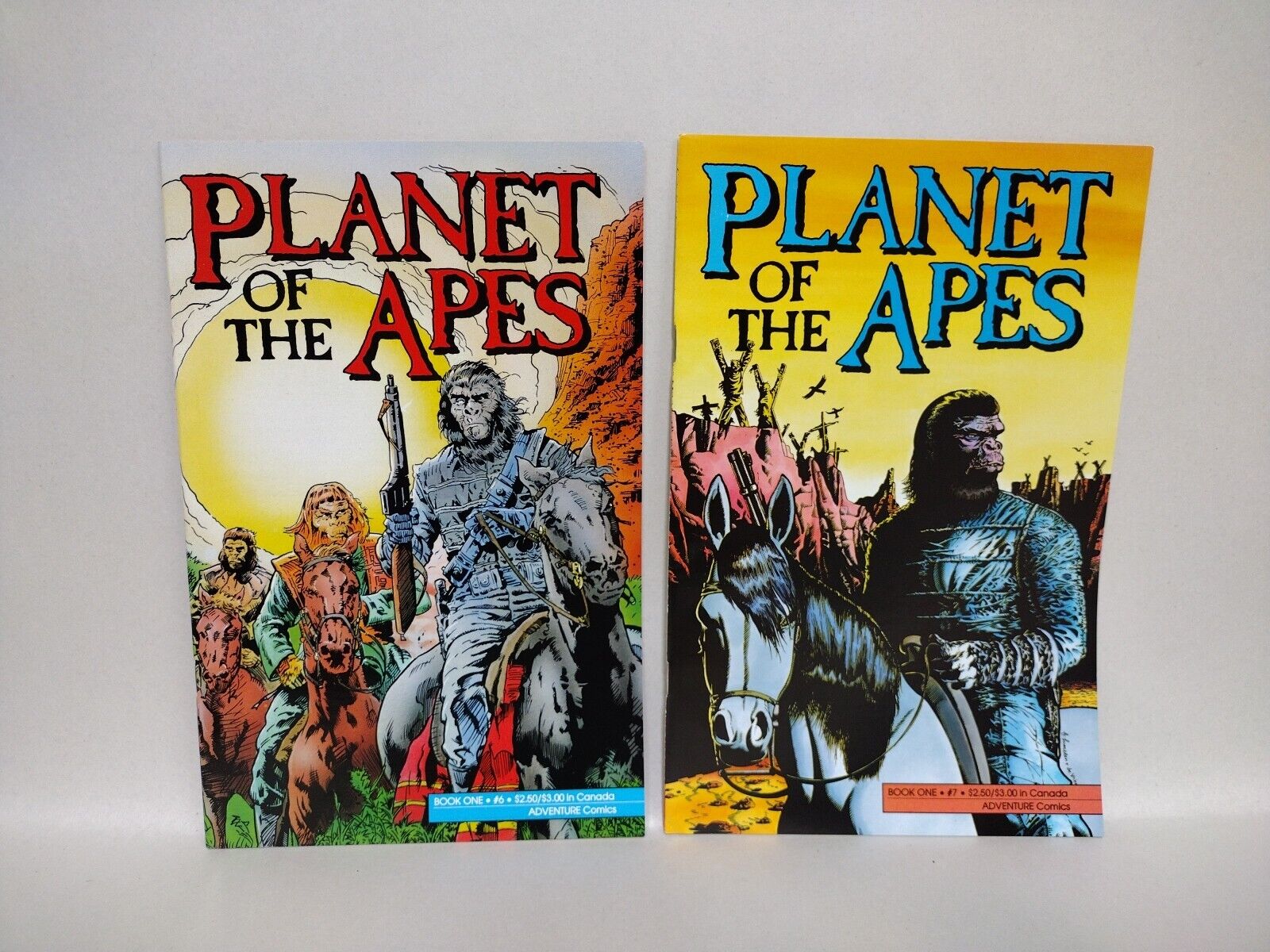 Planet Of The Apes 1990 Malibu Comic Lot Set #1 2 3 4 5 6 7 8 9 Charles Marshall