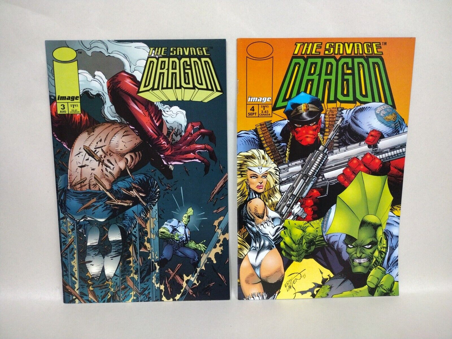 Savage Dragon (1993) Image Comics Ongoing Comic Lot Set #1-11 + Vs Megaton Man