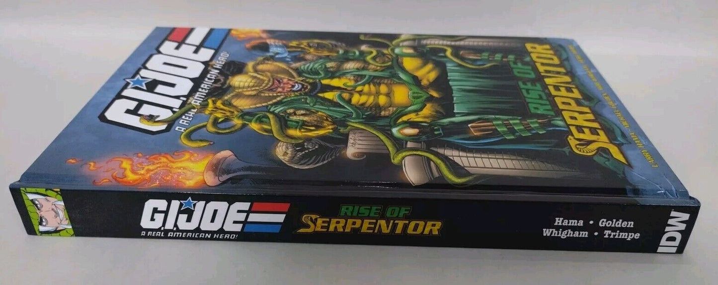 G.I. Joe A Real American Hero Rise of Serpentor Hardcover Larry Hama New IDW