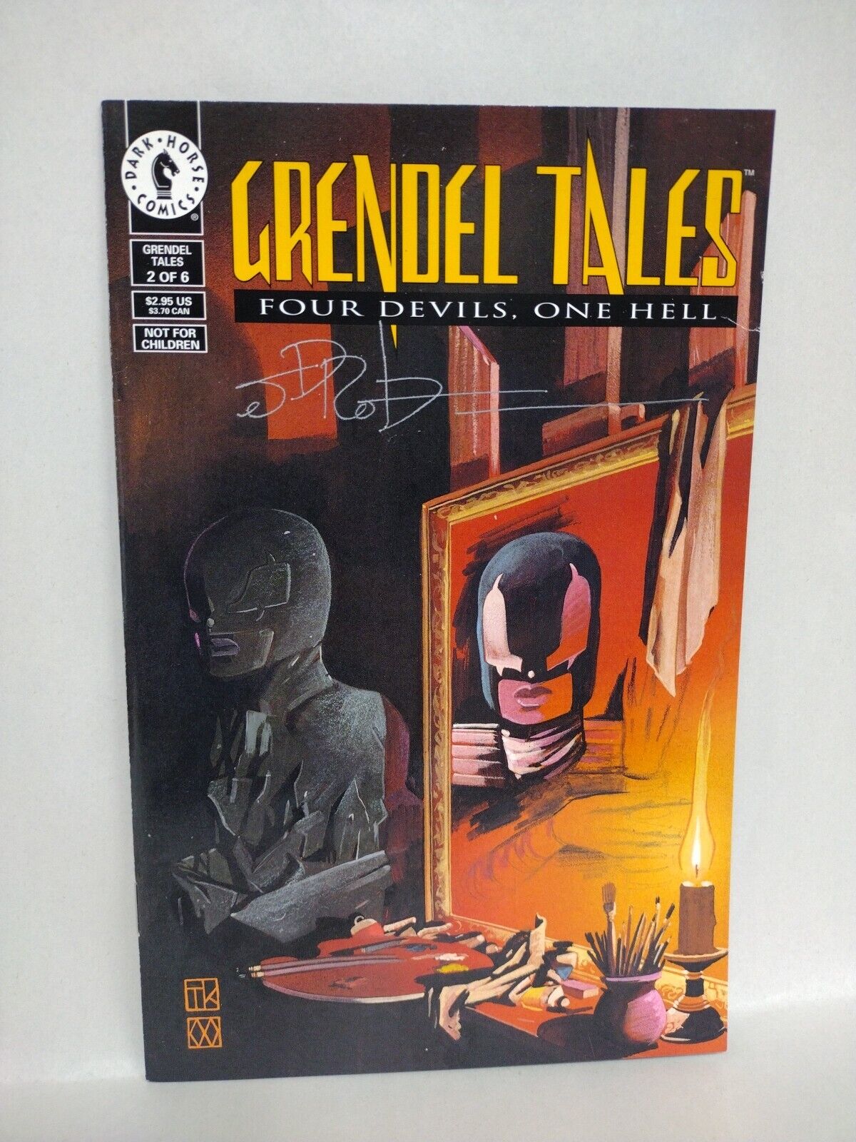 Grendel Four Devils One Hell (1993) Comic Lot #1 2 3 5 6 Signed + Cycle One Shot