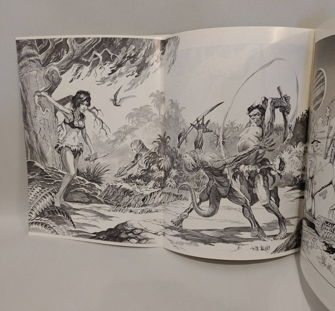 Robert Kline Portfolio (1972) Fantagraphics Illustration Artbook 