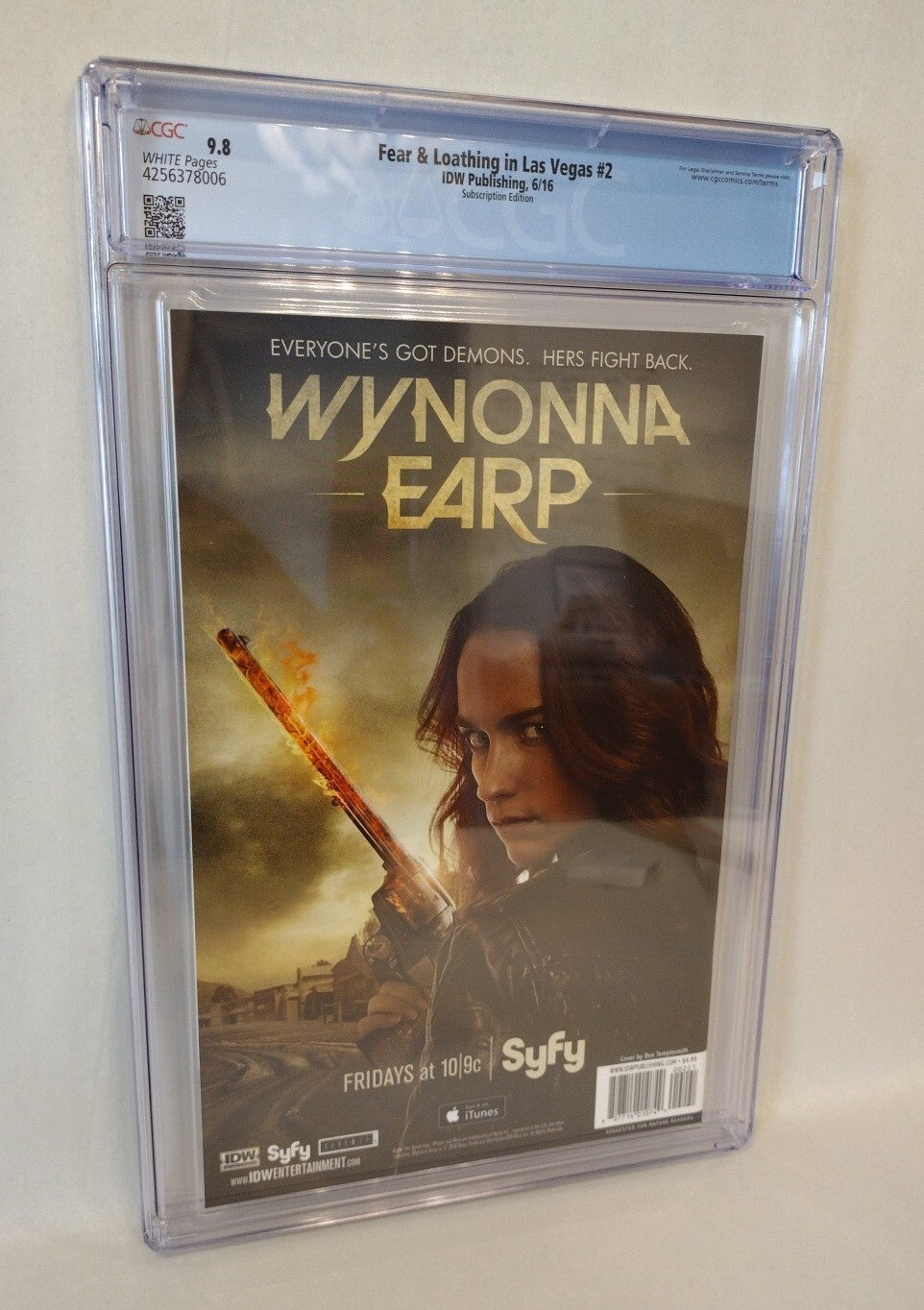 FEAR AND LOATHING IN LAS VEGAS 2 (2016 IDW Ben Templesmith Variant Comic CGC 9.8