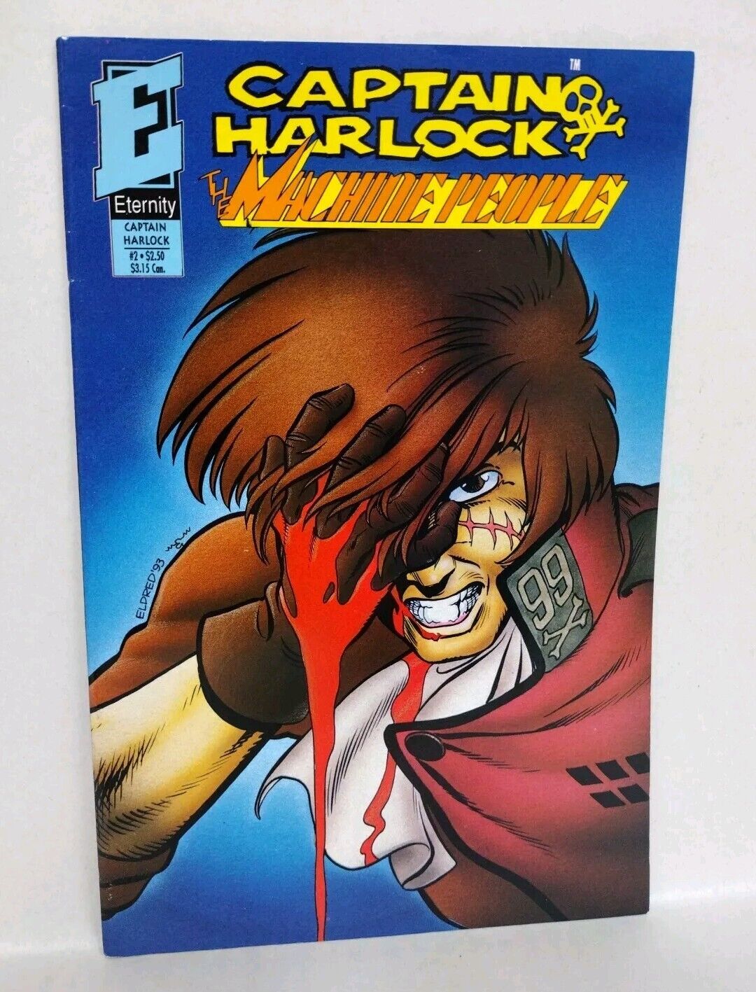 Captain Harlock Machine People #2 (1993) Eternity Comic VF