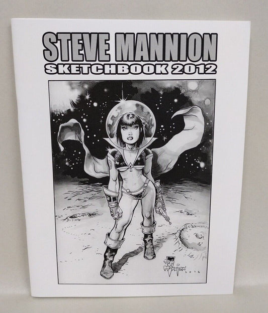 Steven Mannion Sketchbook 2012 Fearless Dawn Batman NM