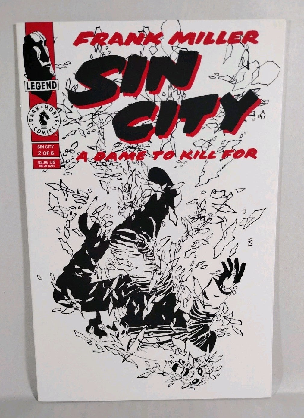 Sin City A Dame To Kill For 1993 Dark Horse Comic Set #1 2 3 4 5 6 Frank Miller