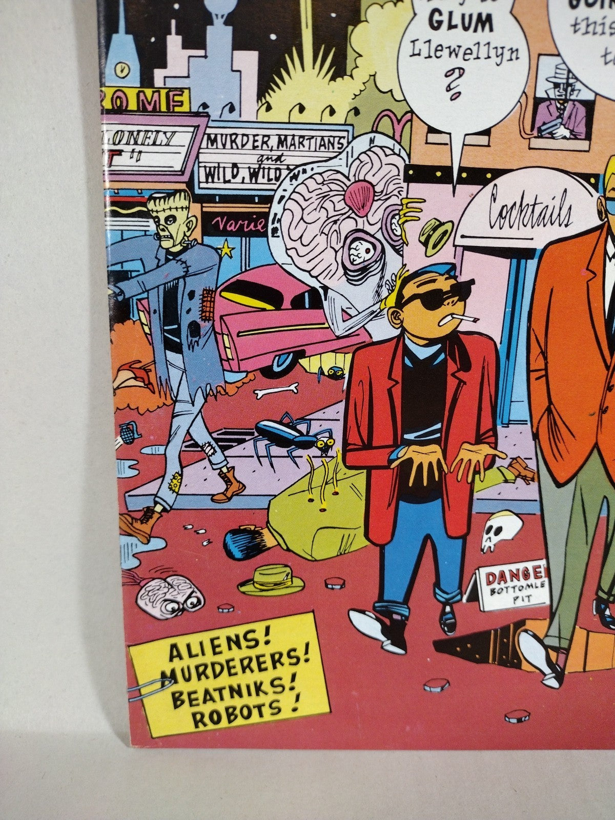 Lloyd Llewellyn (1986) #1 Daniel Clowes Fantagraphics Comic Magazine 1st Print 