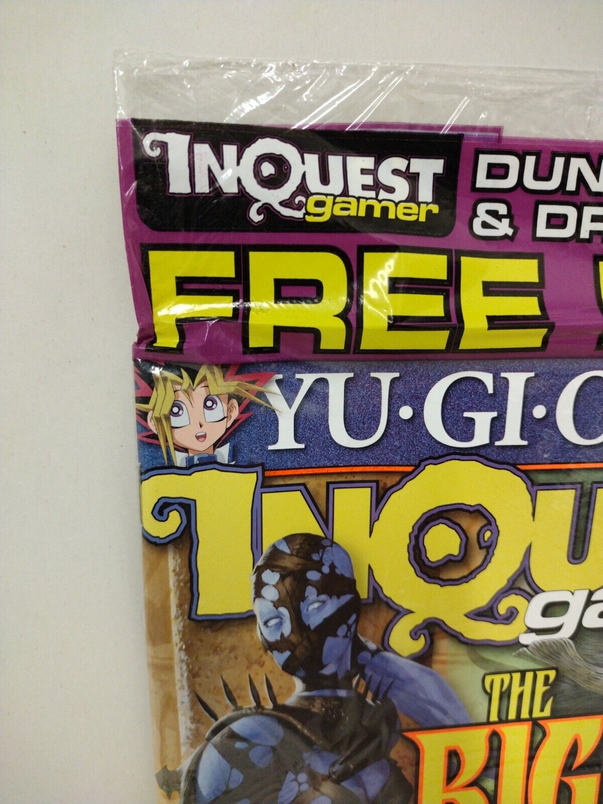 INQUEST GAMER #99 (2003) VARIANT COVER A Yu-Gi-Oh! NEW SEALED WITH DVD + INSERT