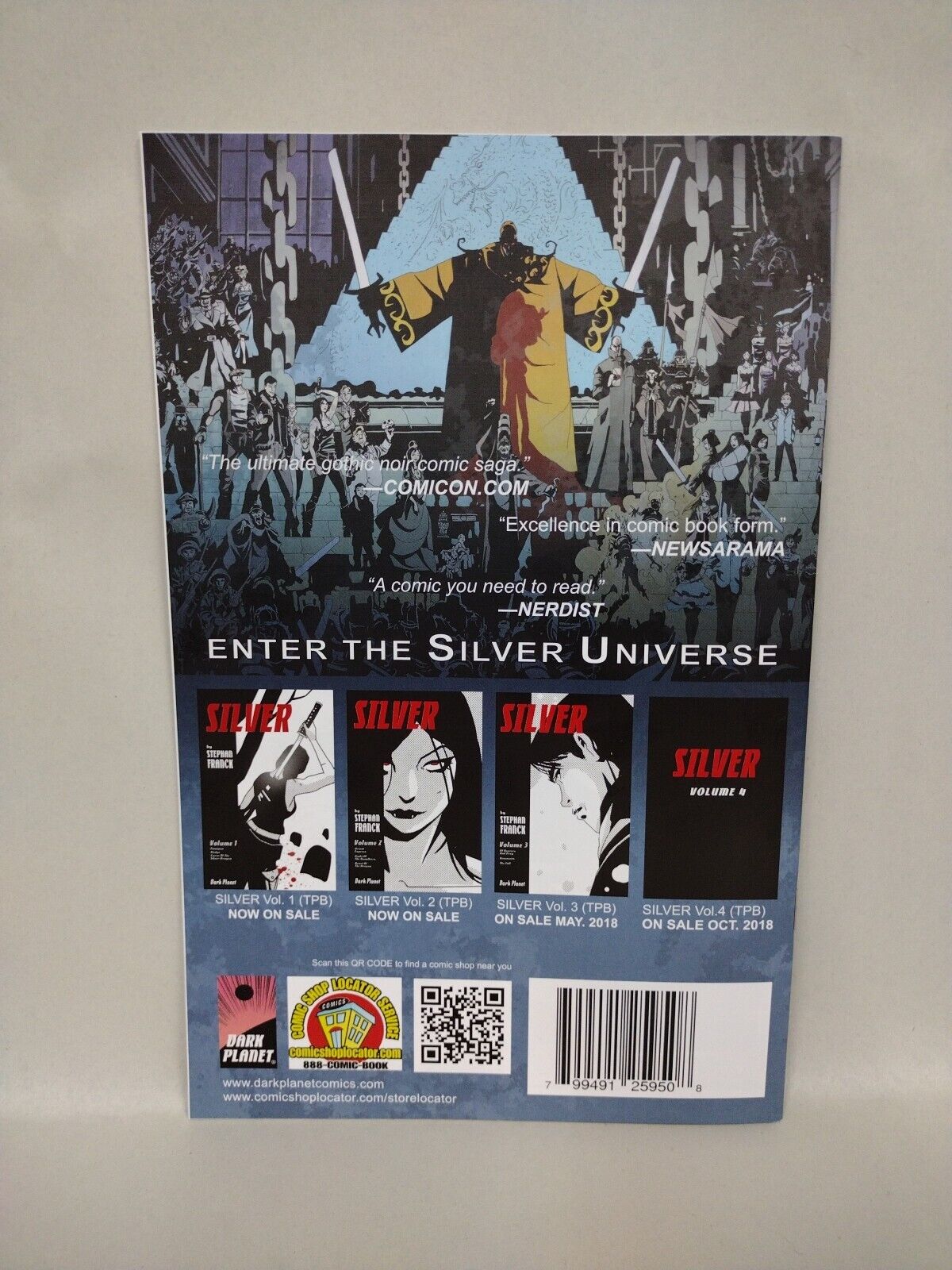 Silver (2013) Dark Planet Comic Lot Set #1 2 4 5 7 FCBD Signed W Sketches VF-NM