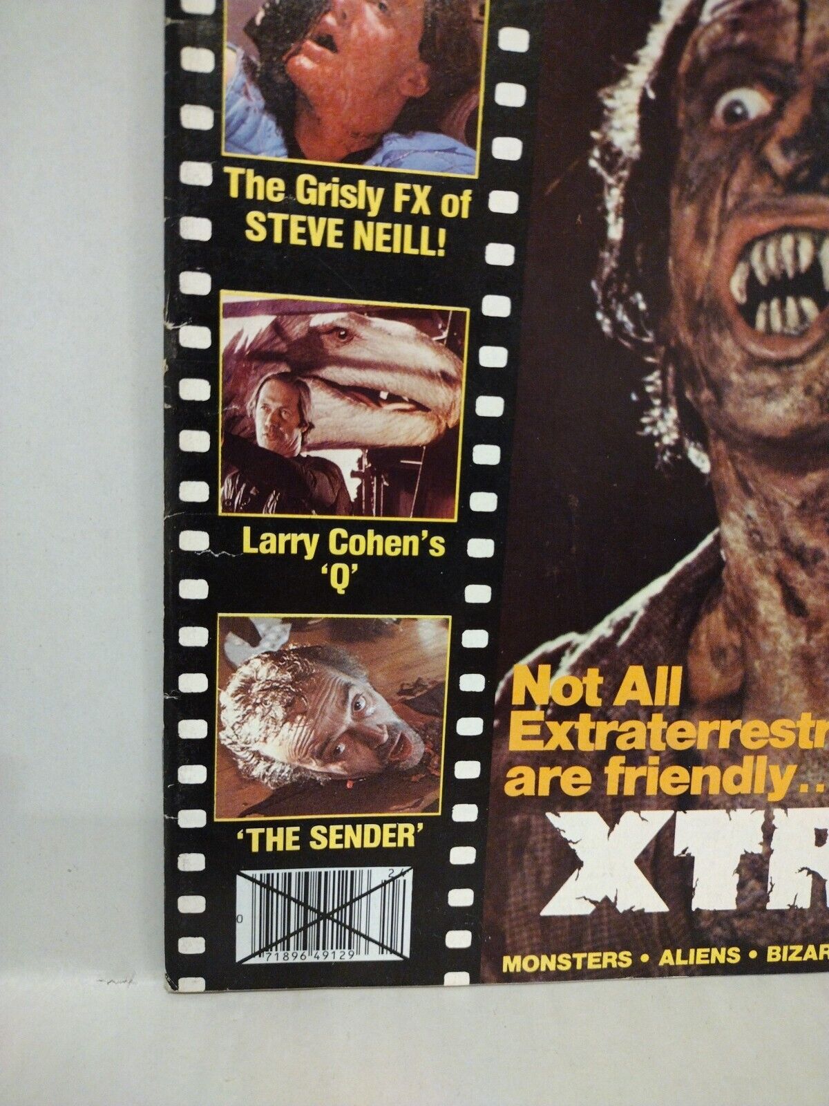 Fangoria Magazine 24 (1982) Starlog Xtro Poltergeist Larry Cohen Q Sender Horror