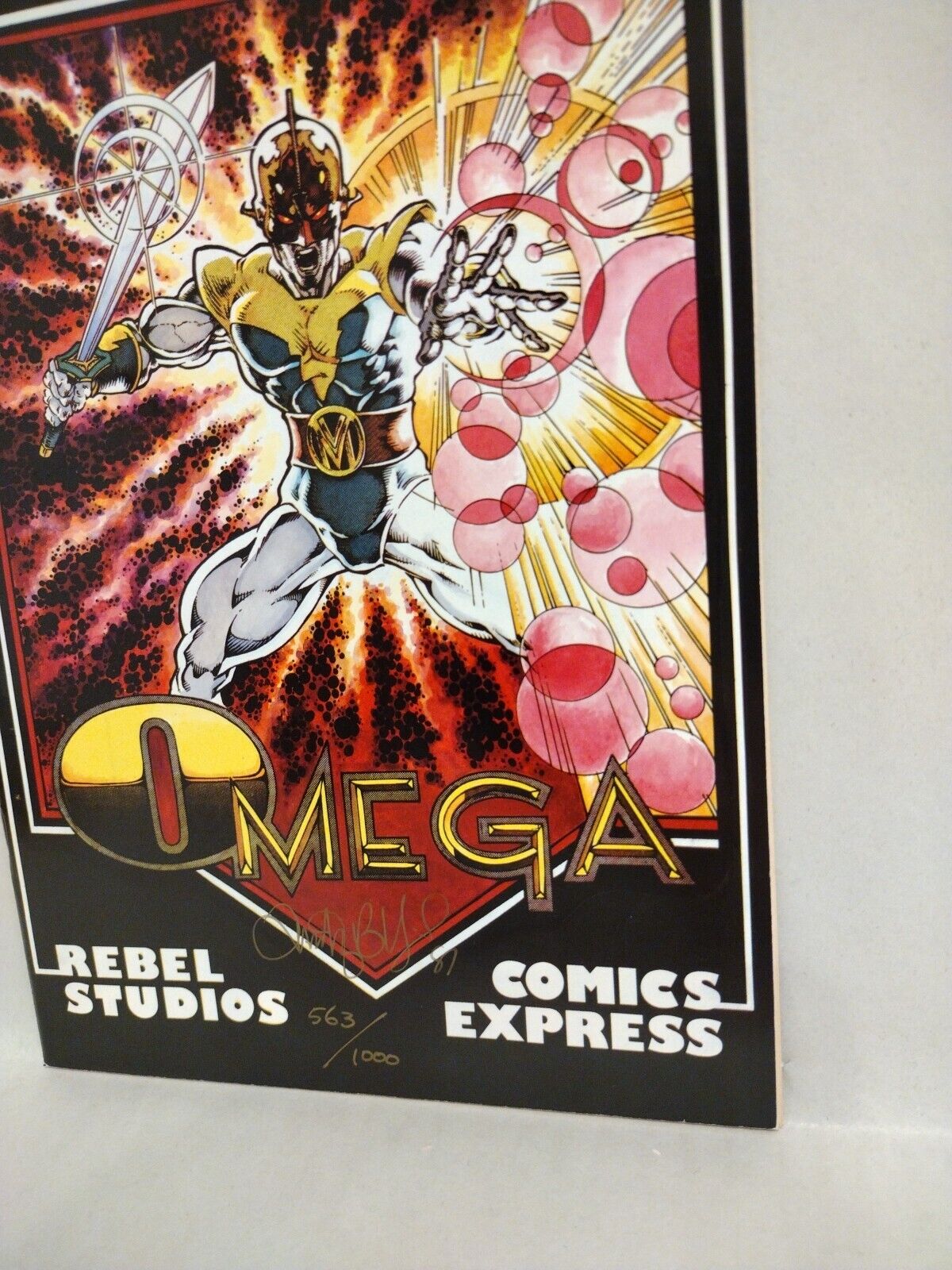 Omega (1987) Portfolio SIGNED 563/1000 TIM VIGIL Paul Martin Complete W Comic