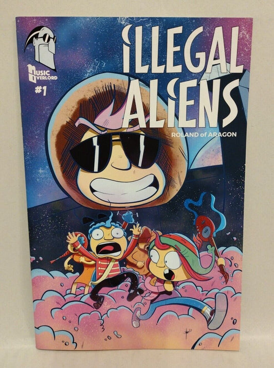 Illegal Aliens The Crossing #1 (2017) Music Overload Guitar For Beginners Comic