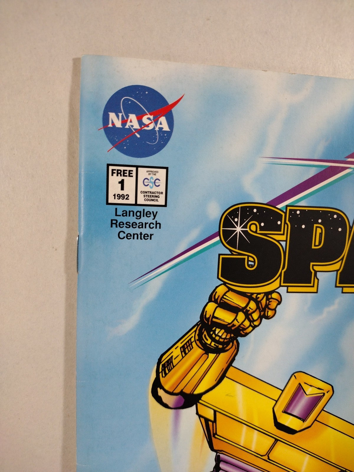Aero & Space #1 (1992) NASA Langley Research Center Promo Comic