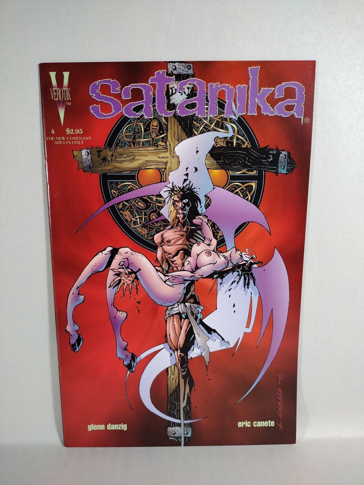 Satanika (1996) Verotik Vol 2 Comic Lot Set #0 1 3 4 5 8 X Illustrations 1 VF-NM