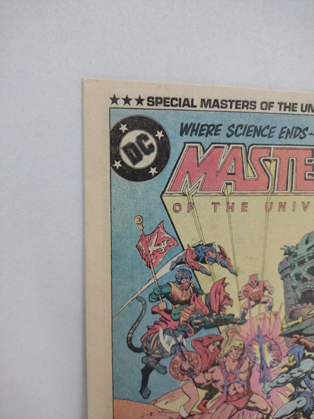 Masters Of The Universe (1982) DC Comics He-Man Preview Superman Appearance